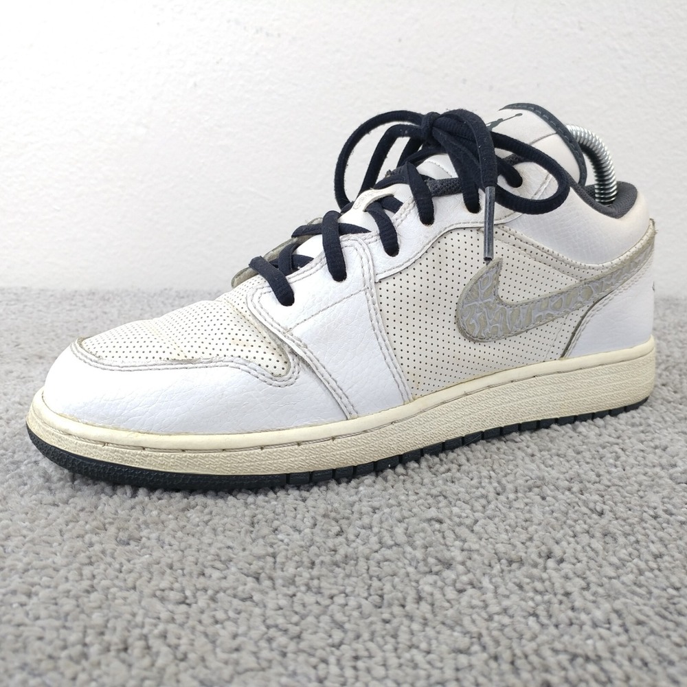 Nike Air Jordan 1 Phat Low Anthracite Kids Boys Size 6Y Shoes 338146-110 Youth